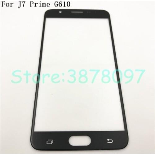 Original Touch Screen Lens For Samsung Galaxy J7 Prime G610 On7 2016 Front Outer Glass For J7Prime Cover Panel Replacement+Tools