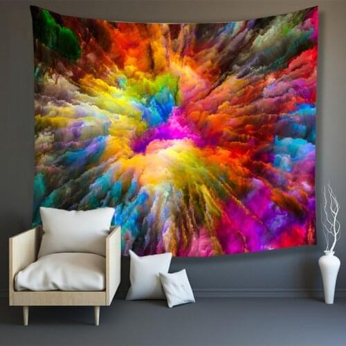 Psychedelic Marble Tapestry Wall Hanging Hippie Wall Tapestry Bed Dorm Background Decor Bedspread Trippy Tapestries Wall Carpets