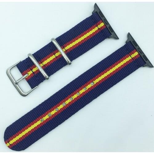 Nylon Watch Band 38mm 40mm 42mm 44mm for Apple Watch Series 3/2/1 Bracelet Watch Strap for iwatch 4 5 6 Bands Spain