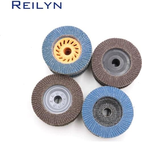 Sand Paper Polishing Pad Sanding Polishing Disc for Angle Grinder Sandpaper Wheel 100mm 4inch Metal Peeling Metal Polishing