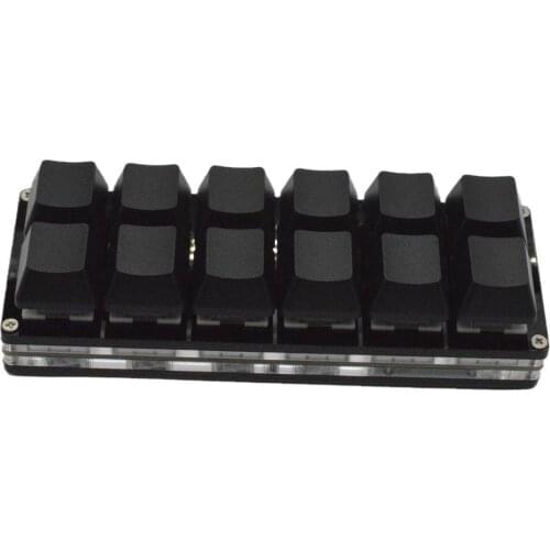 12 keys Mini Keyboard Replacement Mechanical Keyboard for MacOS Keypad Accessories Support Key Change