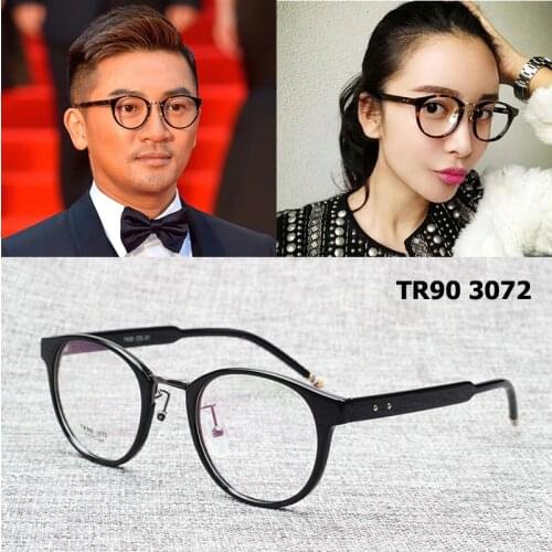 JackJad 2020 New Fashion Vintage Round TR90 Frame Plain Glasses Brand Design Unisex Eyewear Frame Glasses Frame Oculos De Grau