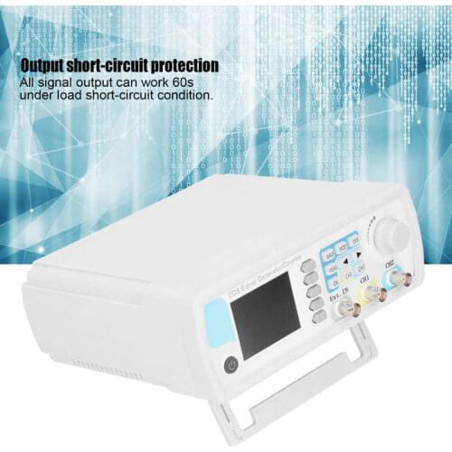 JDS6600-60M DDS Arbitrary Waveform Signal Generator Pulse Signal Frequency Meter AC100-240V 1Hz-100MHz