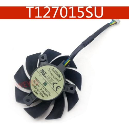 NEW Original Everflow T127015SU 65 MM DC 12 V 0.30AMP 4 P 4Pin Video Grafikkarte Lufter 40*40*40 MM