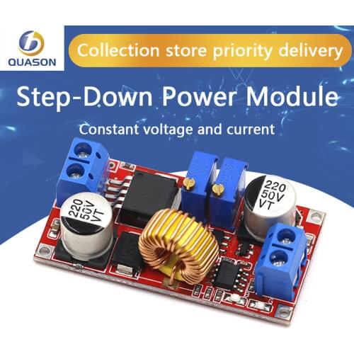 5A Adjustable DC-DC CC CV Lithium Battery DC Step Down Charger Board Power Supply Converter XL4005E1 5-32V to 0.8-30V LED Driver