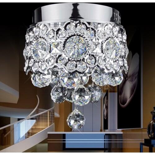 Best Price Luxury K9 Crystal Chandelier LED Crystal Lights Living Dining Room Chandelier Lamp Lighting Aisle