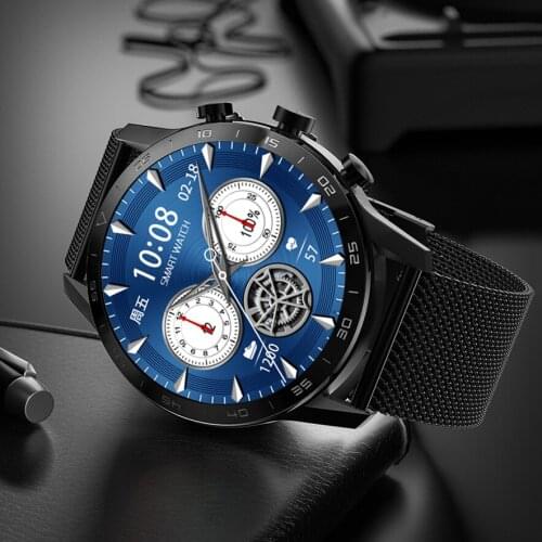 For Iphone Android Phone Reloj Inteligente Hombre Smartwatch 2021 Man Smart Watch Men Android IP68 Answer Call Wireless Charge