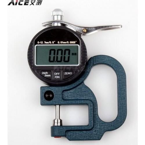 Digital display thickness gauge, paper film cloth tape, leather thickness measurement, accuracy 0.01/0.001mm
