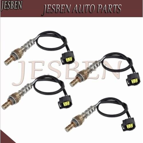 4pcs Upstream & downstream Lambda Probe O2 Oxygen Sensor For Jeep Grand Cherokee 4.7L 01-04 234-4746 234-4747 234-4653 234-4654