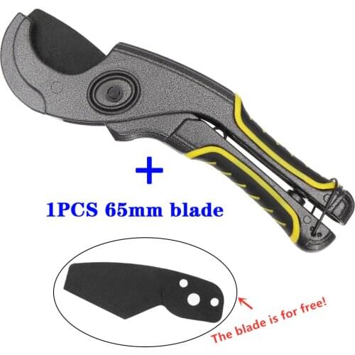 42MM PVC Pipe Cutters Aluminum Alloy Heavy Duty Ratcheting PPR PVC Tube Scissors Shearing With 65mm Blade Cutting Hand