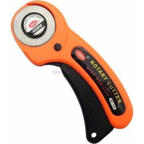50pcs 45mm Rotary Cutter Leather Cutting Tool Fabric Cutter Circular Blade DIY Patchwork Sewing Quilting Fit Cut