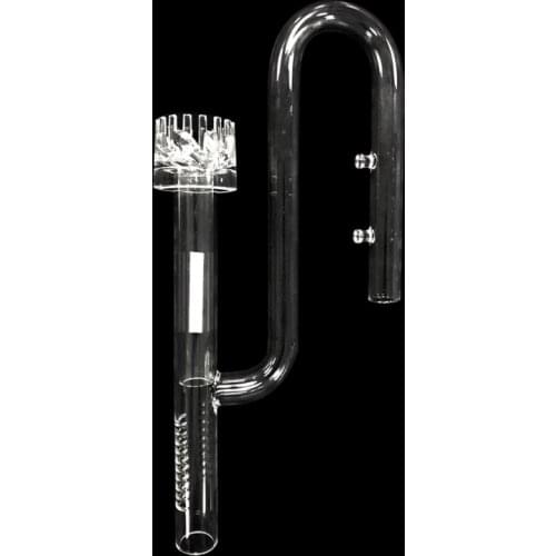 Acrylic Oil Skimmer Aquarium Filter Degreasing Film Float Inlet Outlet Pipe Remove Oil Slick Degreasing Film Basket for Shrimp F