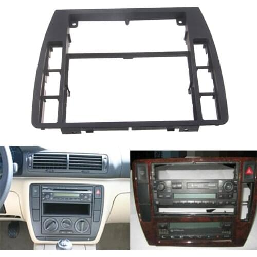For Volkswagen VW Passat B5 2001-2005 3B0858069 ABS Car Interior Center Console Dash Decoration Panel Radio Face Trim Frame