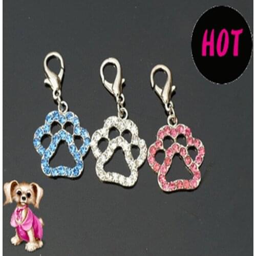 Electricity detonation model dogs feet hang act the role of custom dog collar tags ornaments hang pet accessories 30pcs
