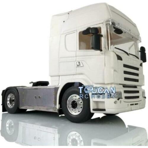 1/14 LESU 4*4 Metal Chassis Hercul Sca Cabin Radio RC Tractor Truck ESC THZH0585-SMT4