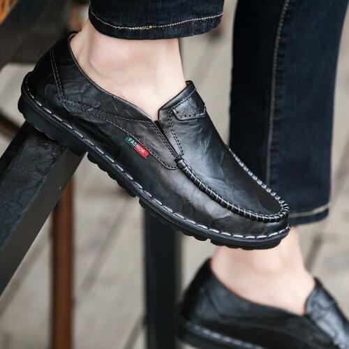 Mens loafers Mens for shoe mens white Casual wear sneaker black sports sport flat shoes leisure Sneaker man leather 2020 men