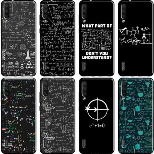 Science Math Physics Formulas Soft For Xiaomi Mi 11 9T 10T Pro 8 9 A1 A2 A3 Mi Note 10 Lite Phone Case For POCO X3 M3 Cover