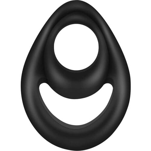 Newest Penis Ring Mens Masturbator Cock Rings Couple Lover Toys For Sex Men Time Delay Ejaculation Soft Silicone Sexy Dual Ring