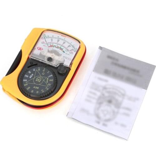 QQ2.0 Hand-hold Pocket Pointer Analog Multimeter AC/DC Voltmeter Mechanical Ammeter Current Voltage Resistence Tester Meter