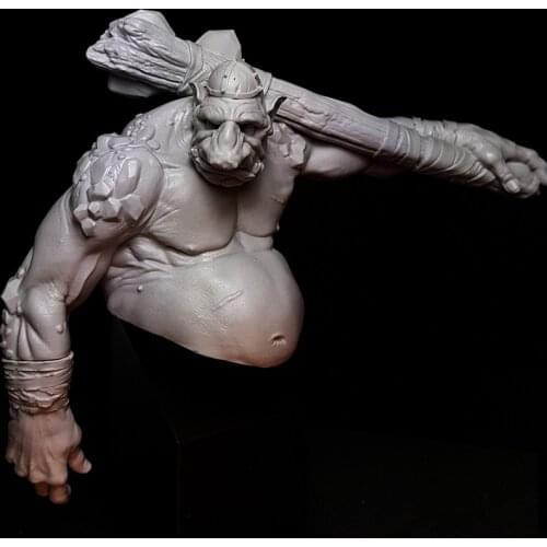 Self-assembled New Unassembled 1/10 ancient man warrior BUST Resin Figure Unpainted Model Kit