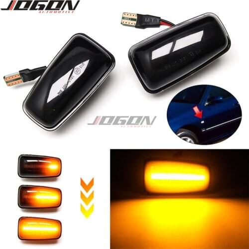 For Citroen Berlingo Jumpy Saxo Xantia XM ZX Xsara LED Dynamic Turn Signal Side Marker Fender Sequential Indicator Light