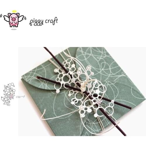 Piggy Craft metal cutting dies cut die mold Circle bubble decoration Scrapbook paper craft album card punch knife art cutter die