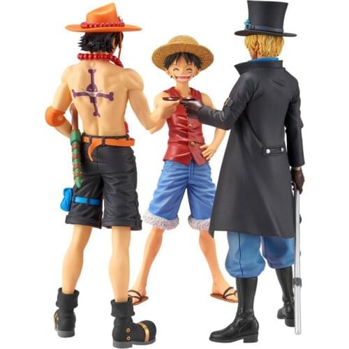 In Stock Original Banpresto One Piece OP Magazine SP Episode Luffy Sabo Ace Action Figure Toys Model Figurals Brinquedos