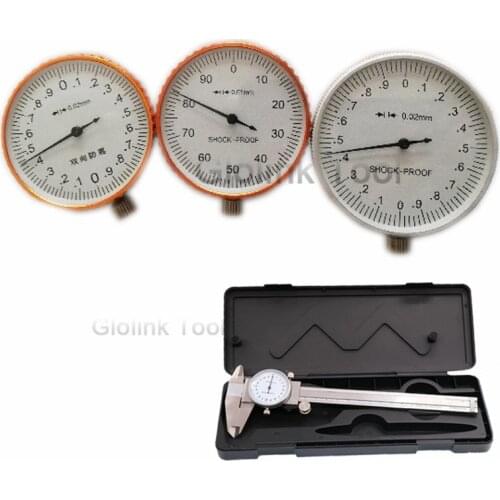 6' 0-150mm 0.02mm Dial Vernier Caliper Header Etc .Accessories High precision Caliper Tool Parts