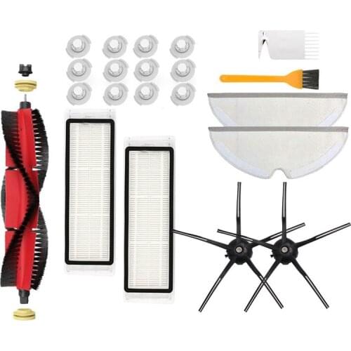 Main Brush Side Brush HEPA Filter Mop Cloth Replacement for Xiaomi Roborock S6 S6 Pure S6 MaxV Vacuum Cleaner Parts