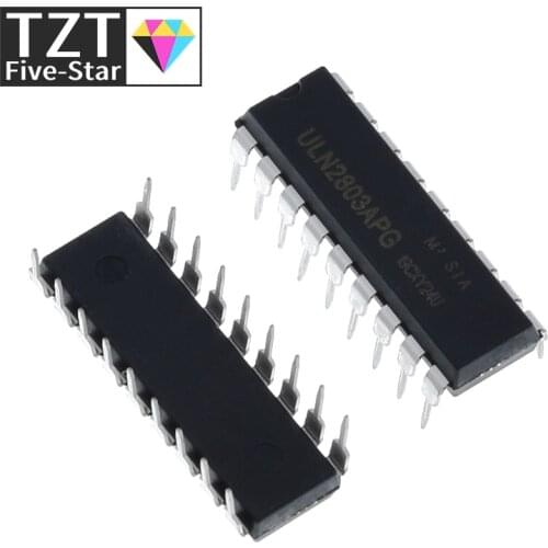10pcs ULN2803APG ULN2803 ULN2803A ULN2803AP DIP-18 ULN2803AN Darlington Transistors new original