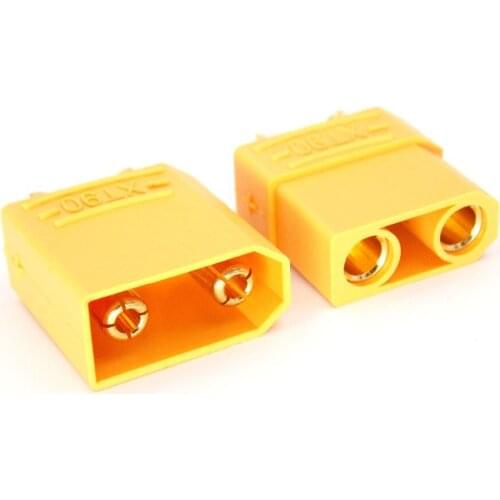 5Pairs 10pcs Female Male XT90 XT-90 Gold Plated Banana Bullet Connector Plug 4.5mm For RC LiPo Battery