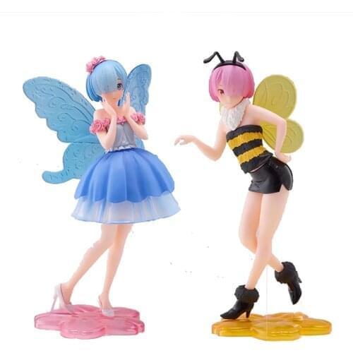 Pre-Sale Re:life In A Different World From Zero Ram Rem Anime Figure Model Desktop Ornaments Collectible Model Toys