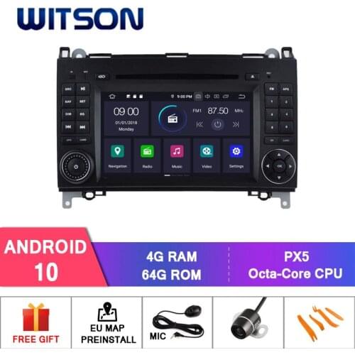 WITSON PX5 Android 10.0 CAR DVD PLAYER FOR BENZ A CLASS(W169) B CLASS(W245) Viano Vito Sprinter V-CLASS radio car audio stereo