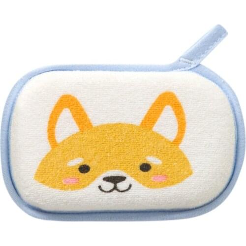 Newborn baby bath sponge bath towel bath ball children bath towel bath ball cartoon bath towel accessories J0674