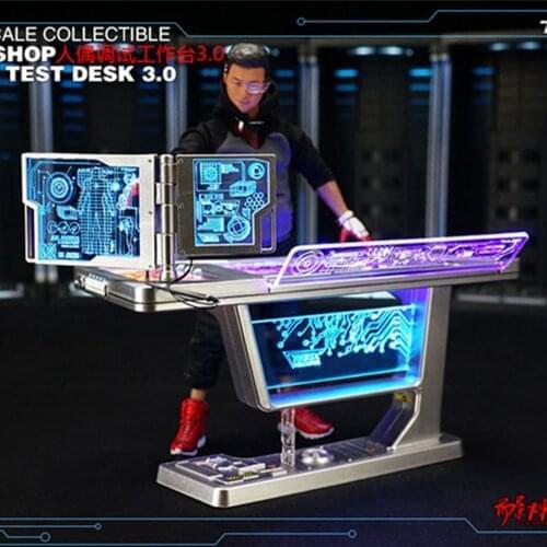 TB090 TOYS-BOX 1/6 Workshop Scene Test Desk 3.0 Workbench Table Scene Accessories for 12'' Action Figure Dolls