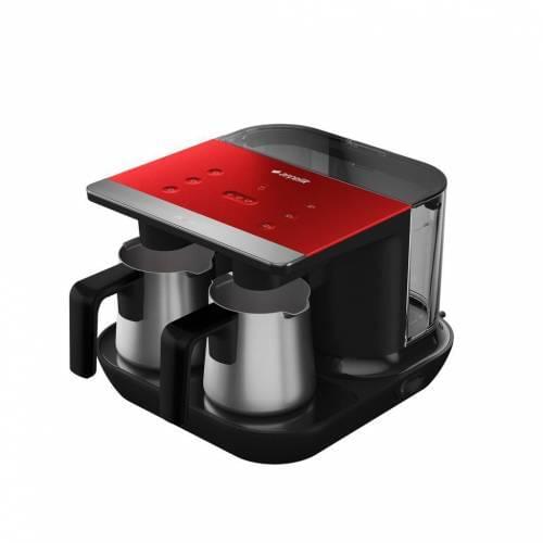 Red Turkish Coffee Machine Turkish Coffee Maker 1100 W 6 Cups