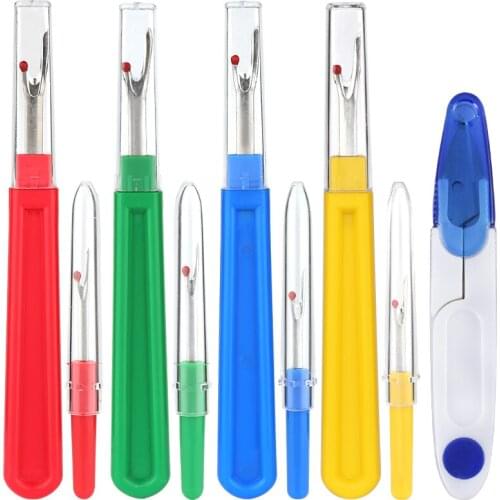 LMDZ 9 Pcs Sewing Seam Ripper Remover Stitch Unpicker Thread Cutter With Trimming Sewing Scissors Sewing Tools