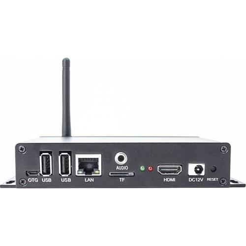 4K media player digital signage tv box advertising android player box support Audio