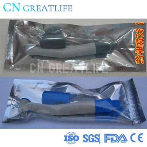 5pcs/ lot Disposable 1.6mm Bur Air Turbine Personal Dental High Speed Dental Handpiece Dental Disposable High Speed Handpieces