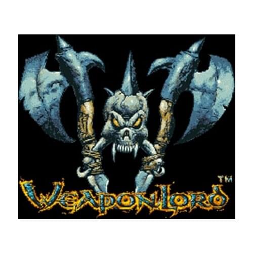Weapon Lord NTSC Version 16 Bit 46 Pin Big Gray Game Card For USA Game Players