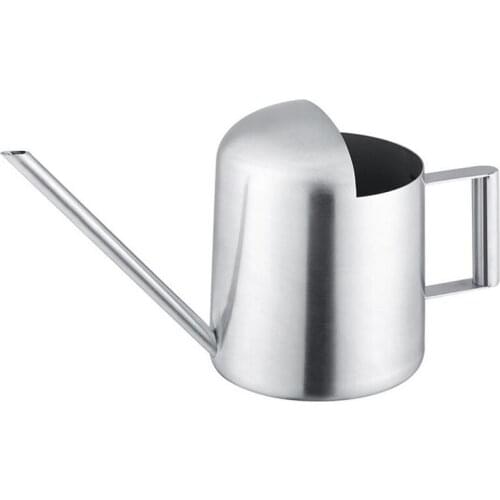 500ML Stainless Steel Watering Can Gardening Tools Long Mouth Household Watering Pot for Flowers Plants Garden Sprinkling