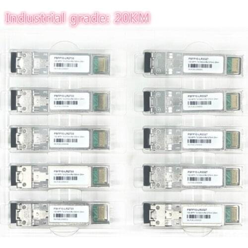 SFP 10G LC 20KM 1270nm/1330nm Industrial grade Single Fiber SFP Optical Module SFP Transceiver Industrial grade -40-85 Celsius