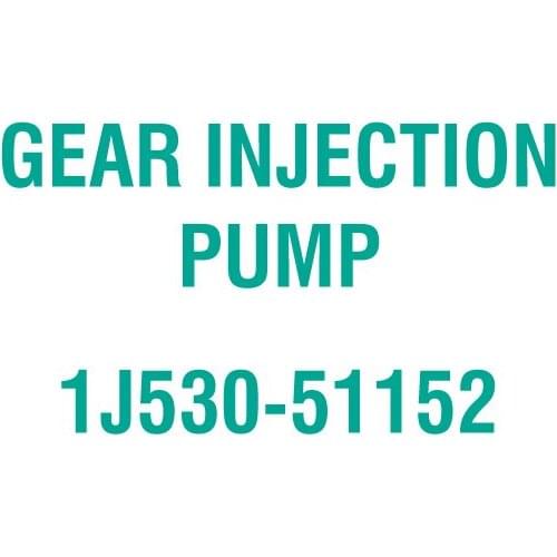 For Kubota 1J530-51152 GEAR INJECTION PUMP