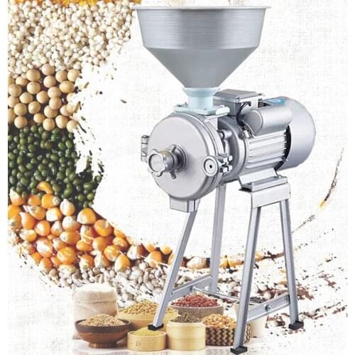 Grinding Machine Commercial Cereals Mill Multi-Purpose CornFlour Ultra-Fine Pulverizer Grain Crusher Mill Machine 220V 110V
