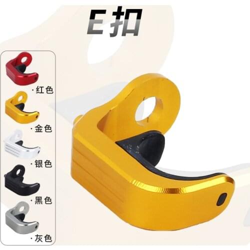 Ultralight 12g Bicycle Fork Hook Aluminum Bike E Type Pothook Used for ACE Brompton Folding Bike BMX Parts 7colors