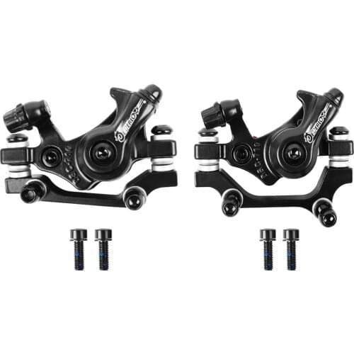 CATAZER Moutain Bike Disc Brake Electric Bicycle F160-R140/F180-R160 Aluminum Alloy Line Pulling Disc Brake for MTB Bike