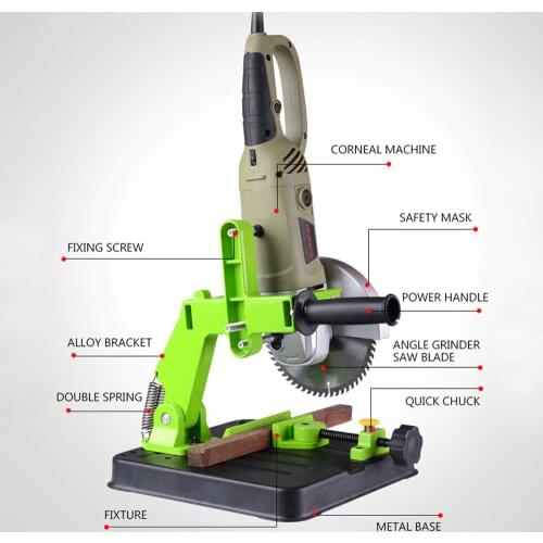 Angle Grinder Variable Cutting Machine Conversion Tool Base Angle Grinder Bracket Universal Bracket Box Household Tool