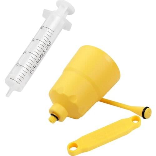 Universal Bicycle Hydraulic Disc Brake Mineral Oil Bleed Kit Funnel Syringe Oil Stoper Bike Brake Repair Tools Kit Bicycle Parts