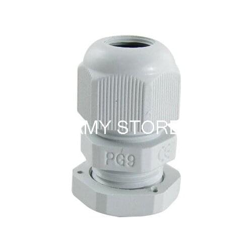 Waterproof PG9 Plastic Cable Glands Fasteners