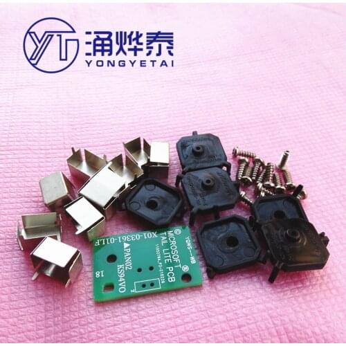 YYT 5PCS IO1.1 red light mouse chip black cover iron shell iron box IE3.0 transplantation tail board small board